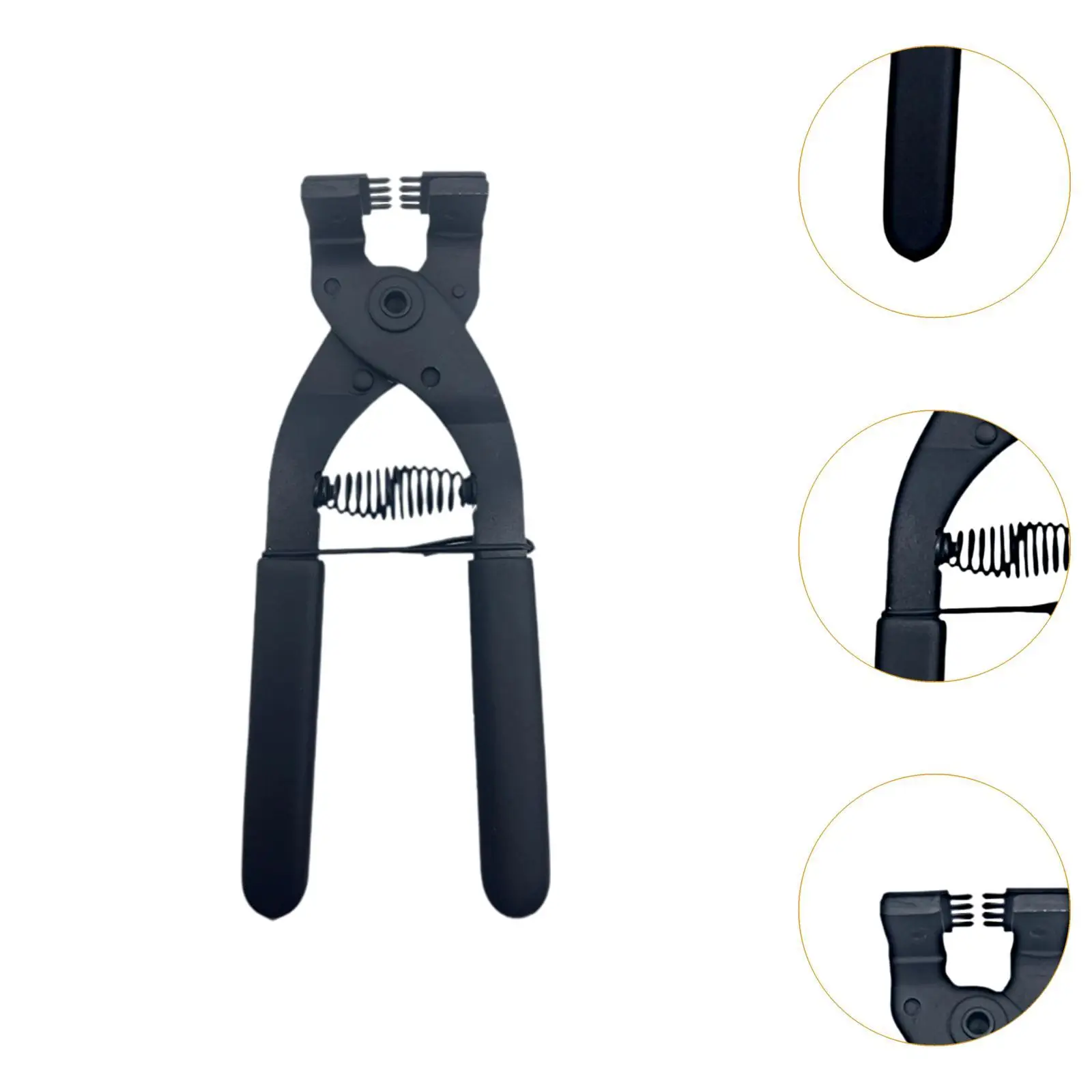 Leather Hole Puncher Tool 4mm Sewing High Carbon Steel Easy to Use Silent Pliers for Straps Watch Bands Shoes Purses Saddles
