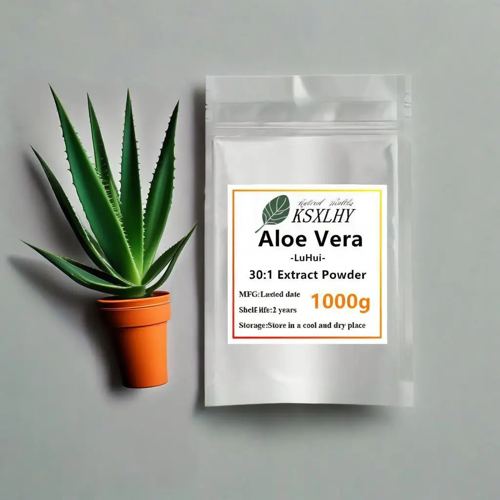 036,Factory Supply Lab-Tested for Purity & Potency Aloe Vera Extract Whitening and Moisturizing