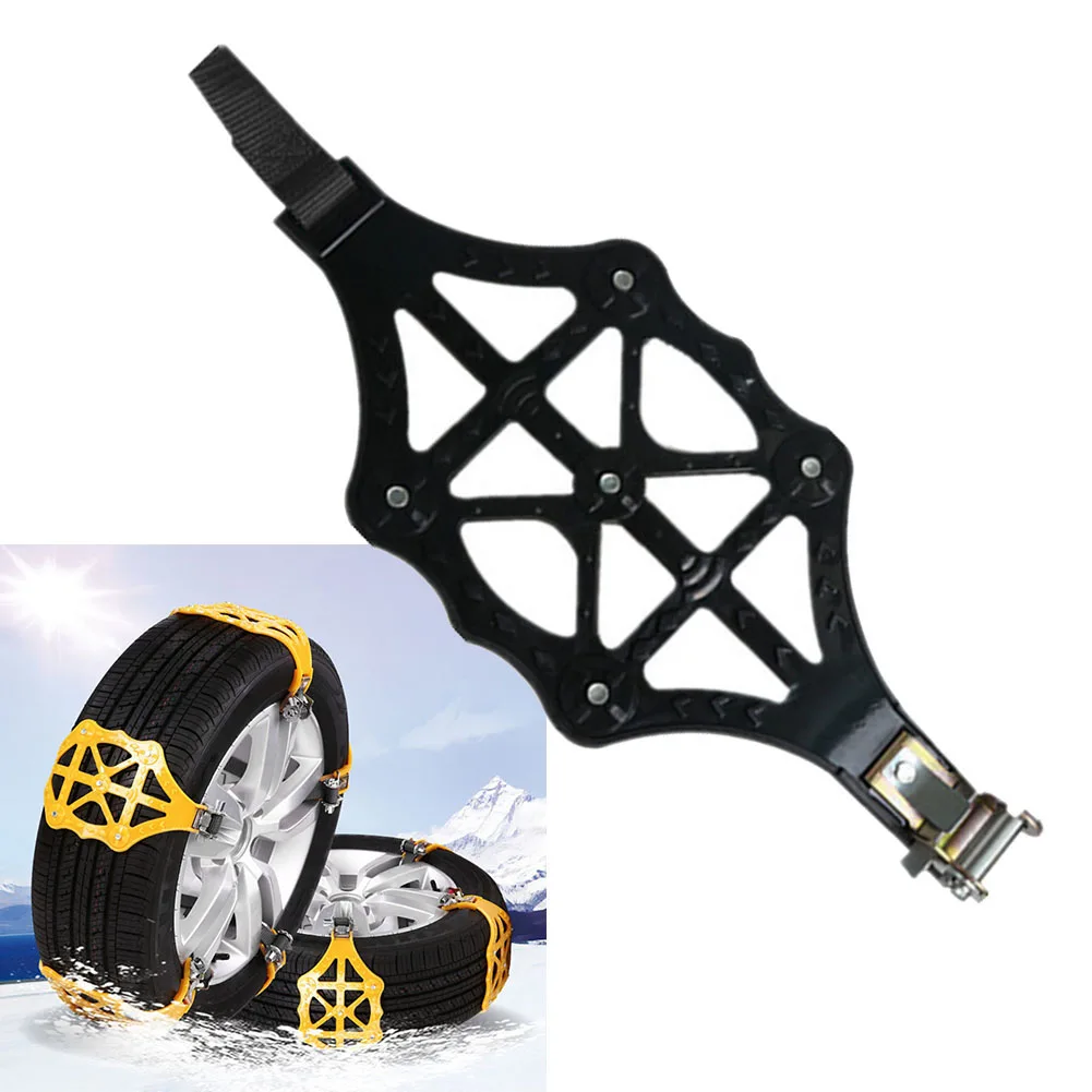 High Quality New Practical Convenient Tire Chain Snow Snow Chain TPU+steel Nails Automobile Car Cars Fitment
