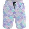 Mermaid Fish Scales Graphic Shorts Pants 3D Printing Hip Hop y2k Board Shorts Summer Hawaii Swimsuit Woman 2023 Surf Swim Trunks 2
