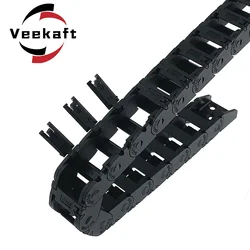 Enhanced Drag Chain Bridge-Type Cable Carrier with End Connectors (L1m) for CNC and 3D Printing Applications