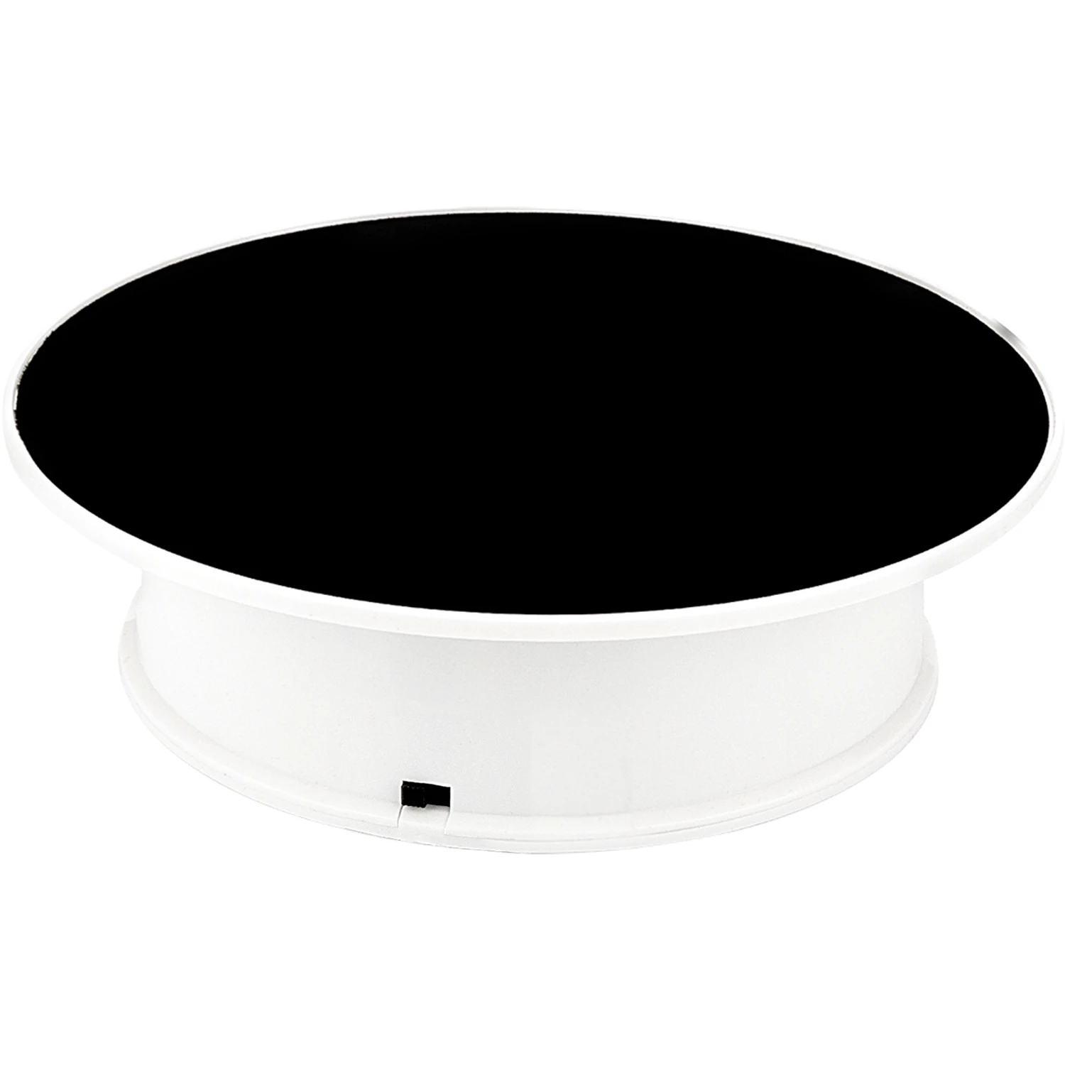 Giradischi Con Display Rotante Elettrico Motorizzato Superiore In Velluto Nero Ideale Per Gioielli Hobby Prodotto Da Collezione