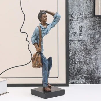 Abstract Traveler Resin Sculpture 1
