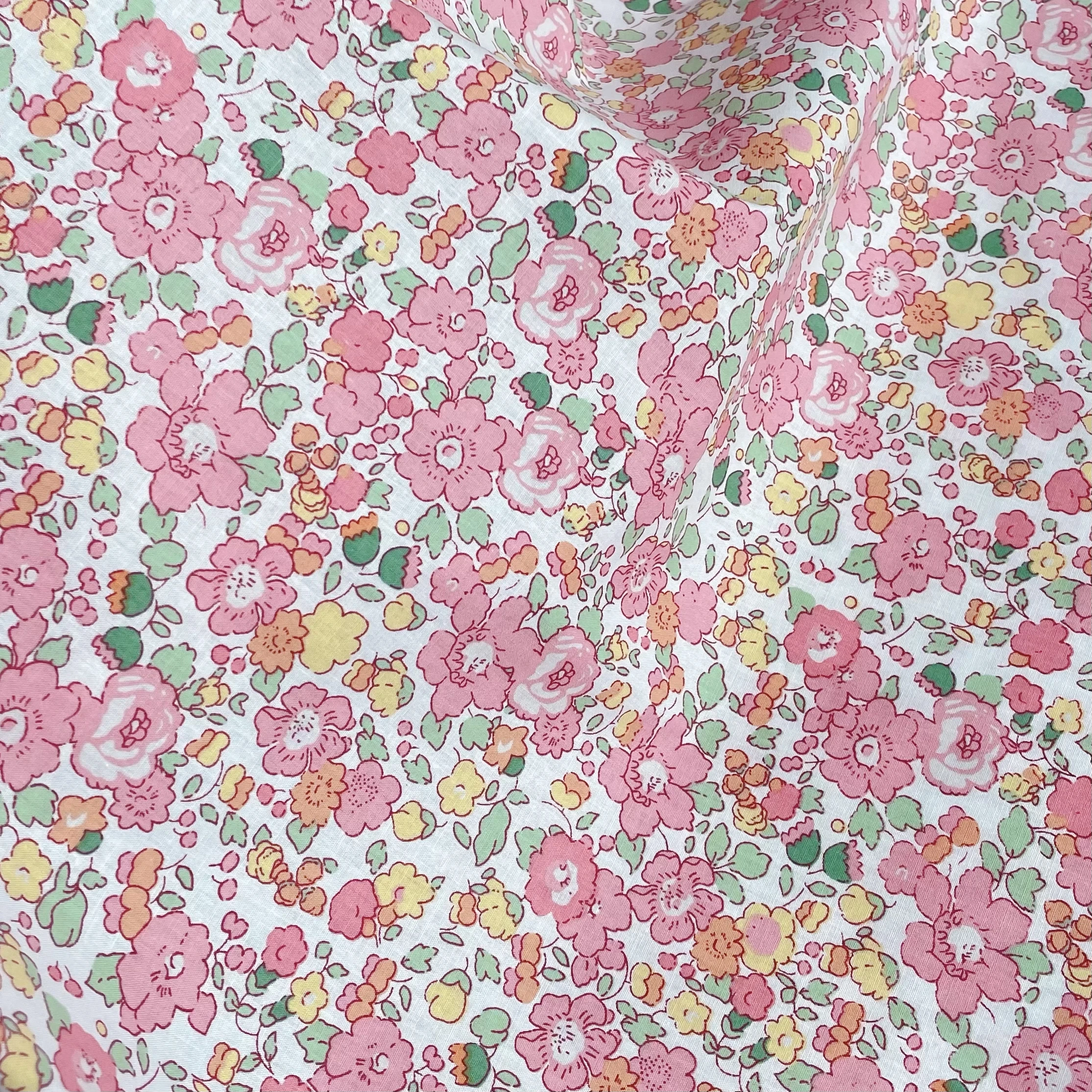 Liberty Floral Poplin Cotton Fabric Digital Printing For Sewing Cloth Dresses Skirt Kids Baby Designer cotton fabric cotton poplin fabric
