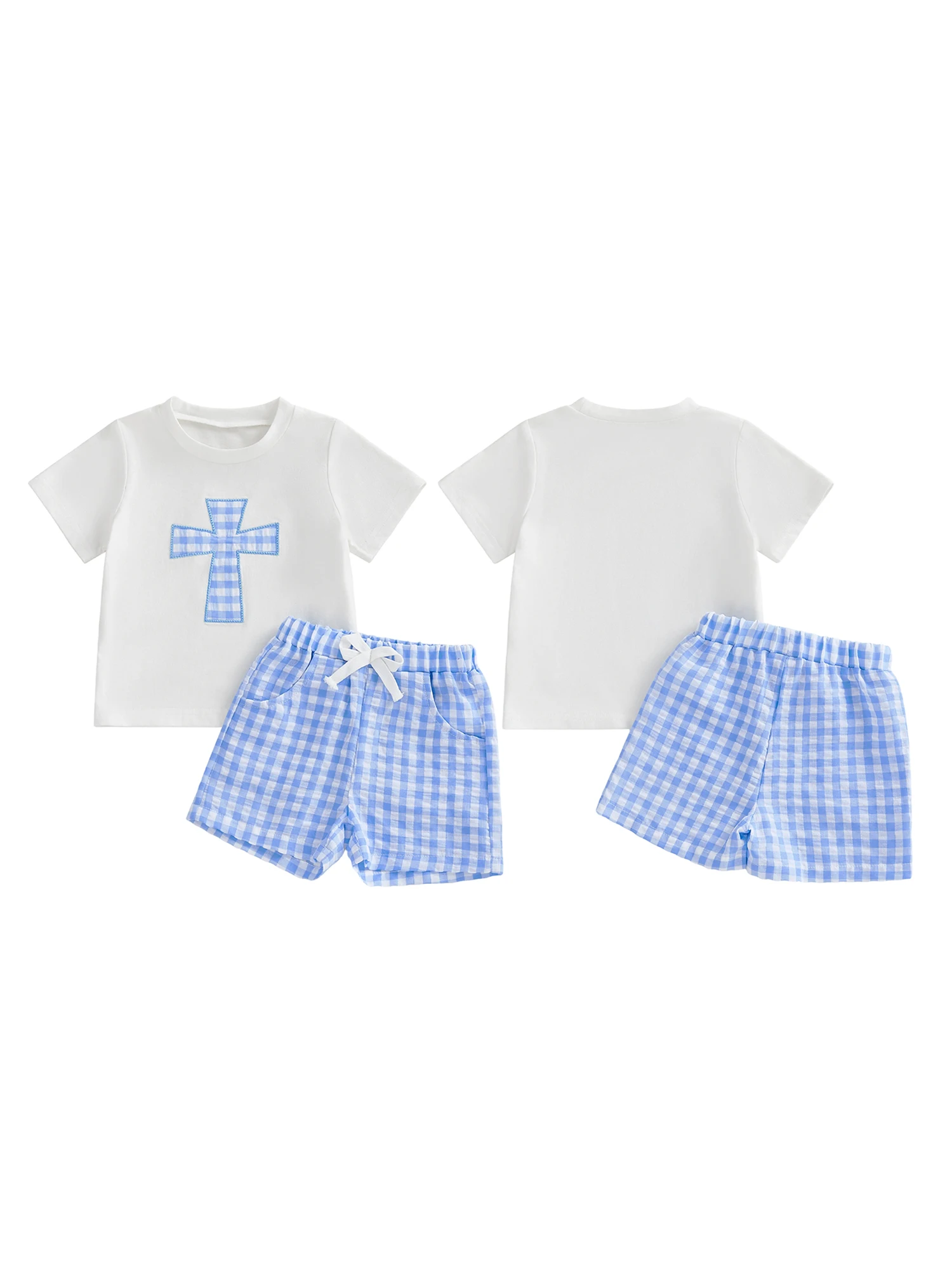 Baby Girl Easter Outfit Floral Bunny Romper and Headband Set Toddler Spring Summer Clothes 2 Piece Set for Girls