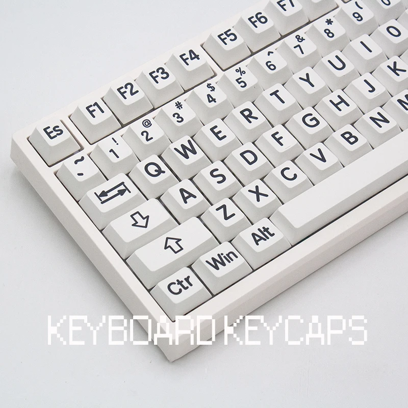 Gmk Grande Font Cherry Profile Keycaps Sublimação Pbt Keycaps para Teclado Mecânico Keycap Personalizado Keycap para Teclado 125 Teclas