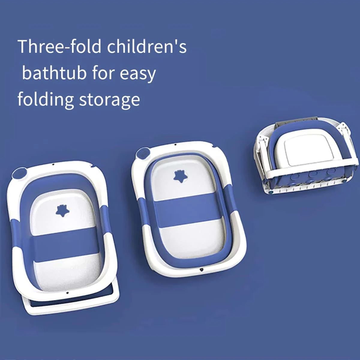 Baby Bath Tub Newborn Household Large folding can sit or lie down to feel warm