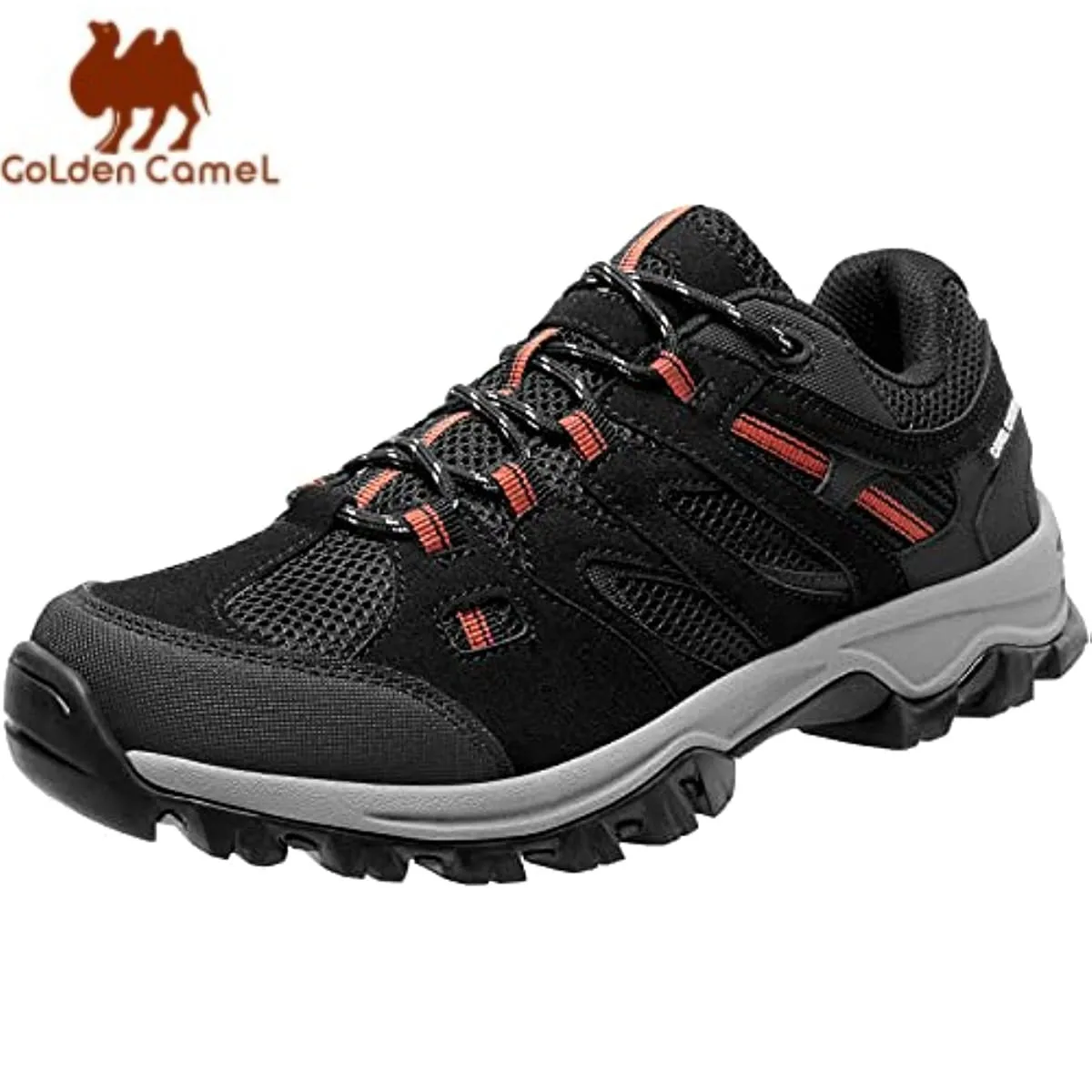 GOLDEN CAMEL Men's Hiking Shoes Lightweight Trekking Shoes Non-Slip Breathable Outdoor Sneakers for Trail Running Walking