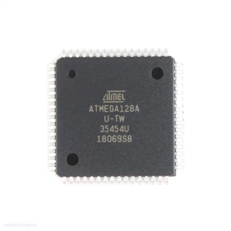 

Original genuine SMD ATMEGA128A-AU chip microcontroller 8-bit AVR TQFP-64