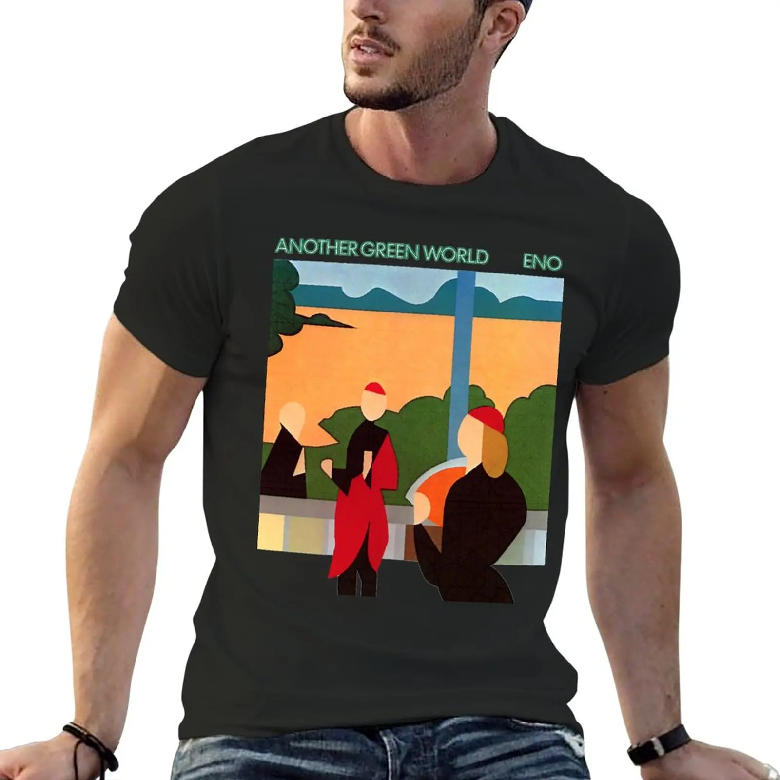 

New Brian Eno - Another Green World Essential T-Shirt t shirt man Aesthetic clothing mens clothing