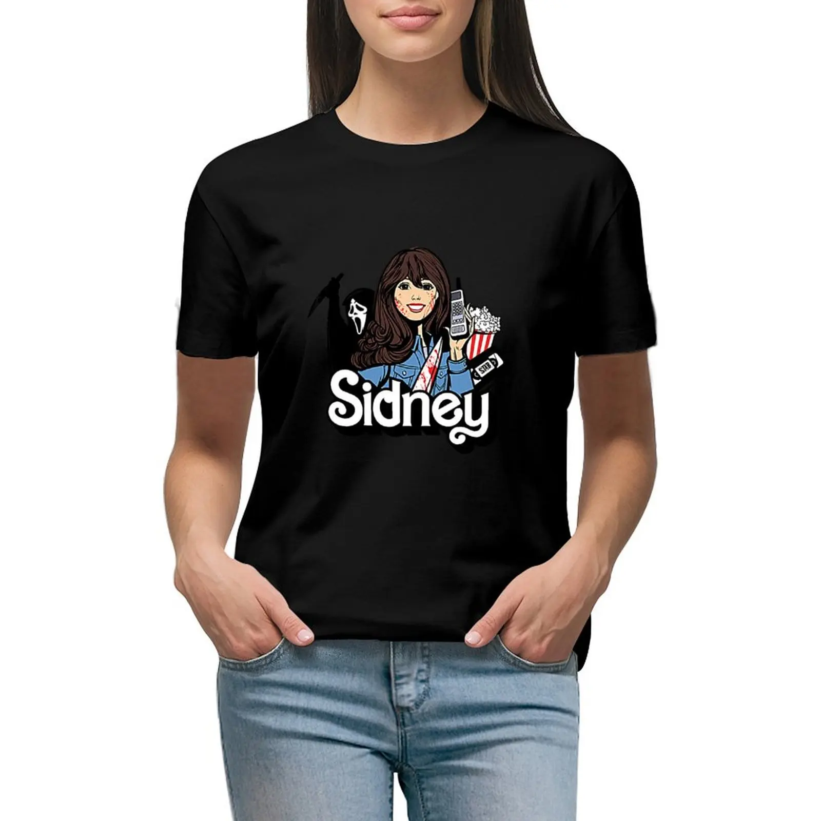 

Sidney T-shirt anime clothes Blouse t shirts for Women graphic