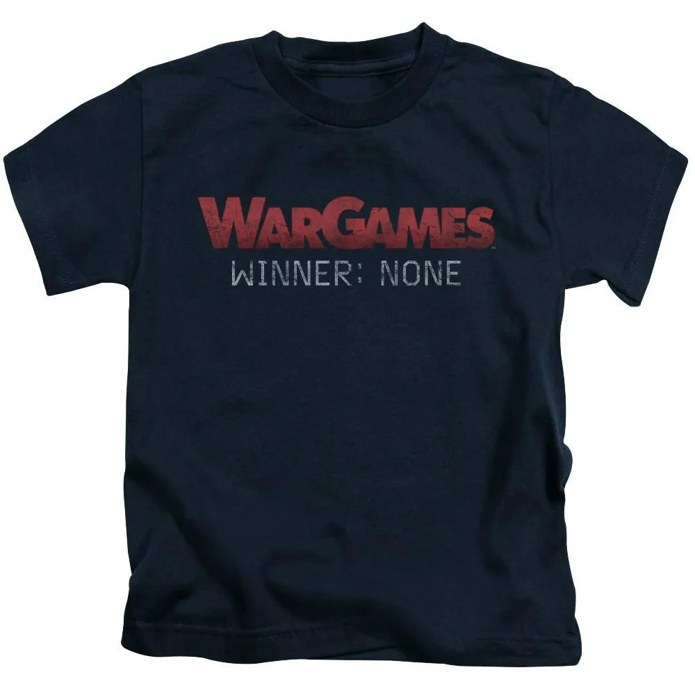 Wargames No Winners. Funny Gamers Simple Letter Printed T-Shirt. Summer Cotton Short Sleeve O-Neck Men's T Shirt New S-3XL