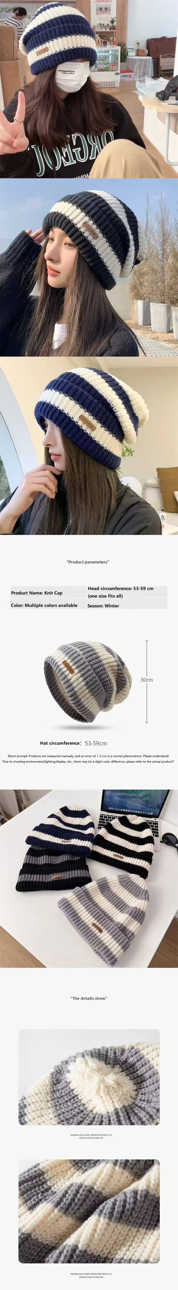 Unisex Knitted Beanie