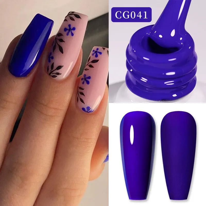 BORN PRETTY 10ml Matte Blue Gel Nail Polish 130 Colors Fall Winter Red Purple Semi Permanent For Manicure Nail Art Gel Varnis 5
