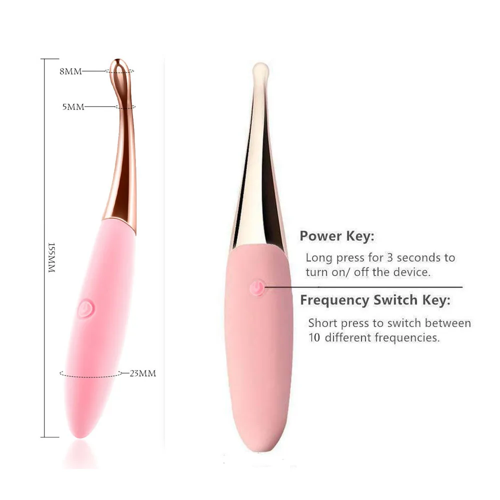Orgasm Finger Vibrator G-Spot Dildo Clit Nipple Wand Massager Sex Toys For Women sex toys