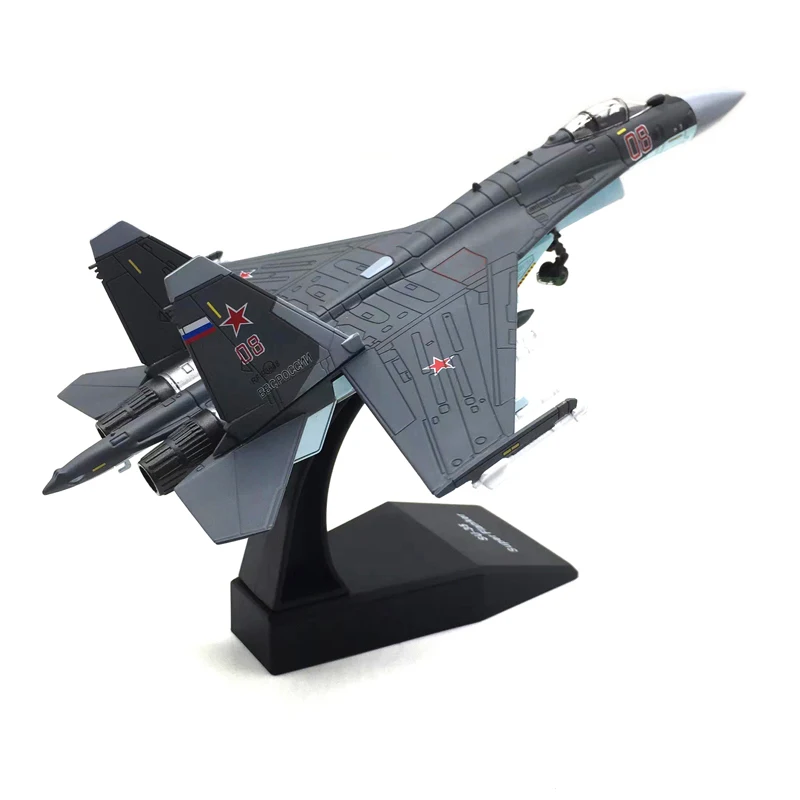 

JASON TUTU 1/100 Scale SU-35 fighter jet alloy Russia Su35 Military Model Aircraft Model Plane Drop Shipping