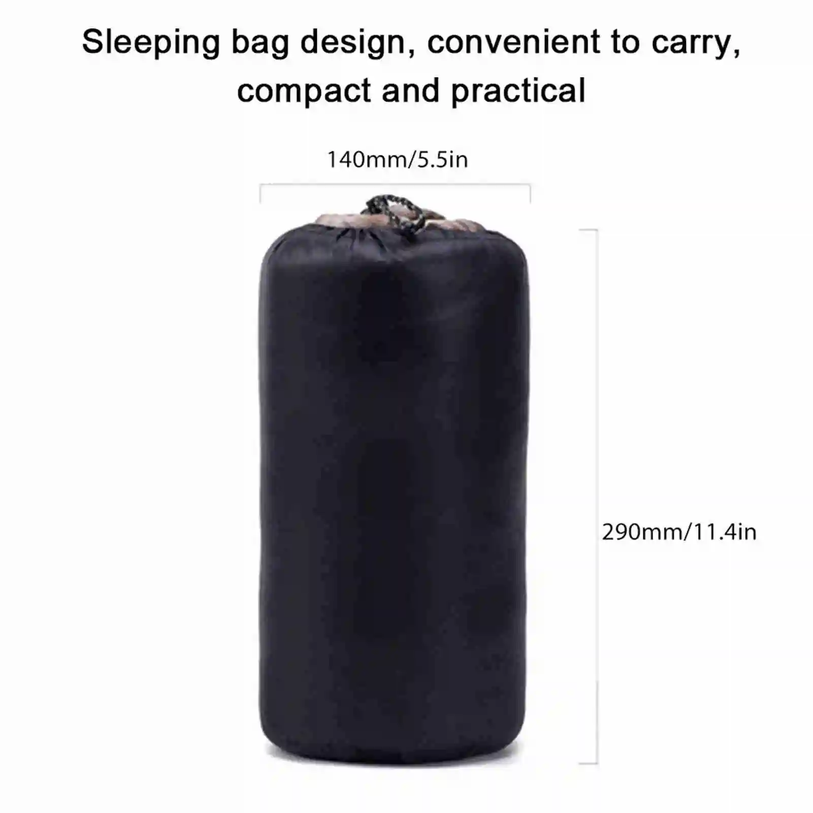 Outdoor Sleeping Bags Portable Light-weight Fleece Blanket Sleeping Bag Liner for Camping Travel Hiking