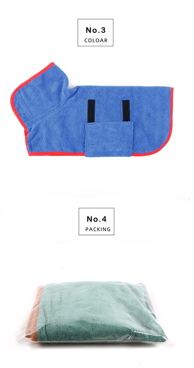 Grande Serviette Microfibre 35" Pour Chien – Ultra-absorbante & Douce – Idéale Séchage Et Toilettage