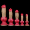Soft Silicone Animal Dildo Wolf Dog Dildo Sex Toys for Women Men Masturbators Anal Butt Plug Fake Penis Faloimetor for Women 1