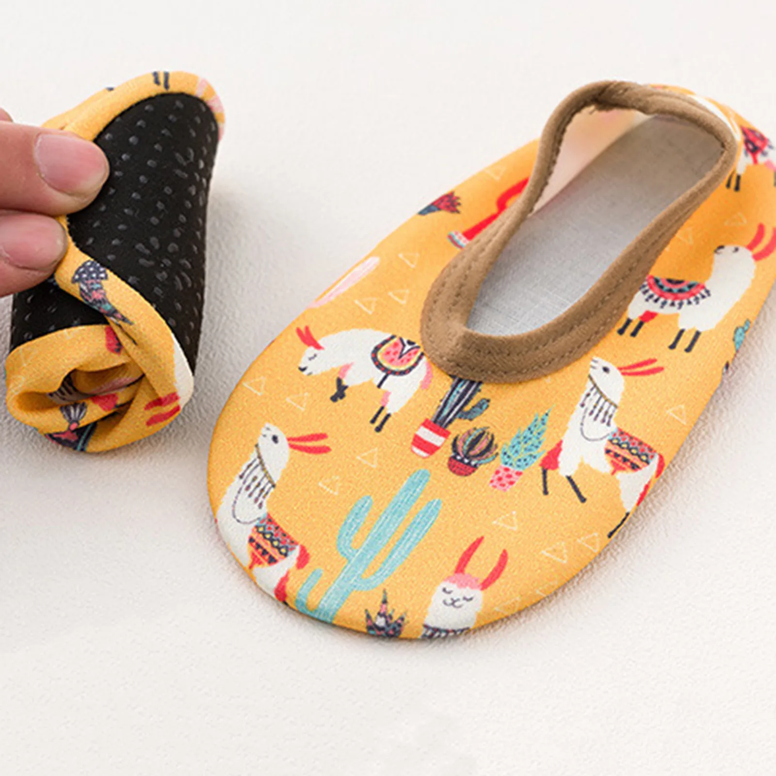 Baby Kids Cartoon Swim Water Shoes Barefoot Aqua Socks Non-slip Shoes Boys Girls Swimming For Pool Beach Surf