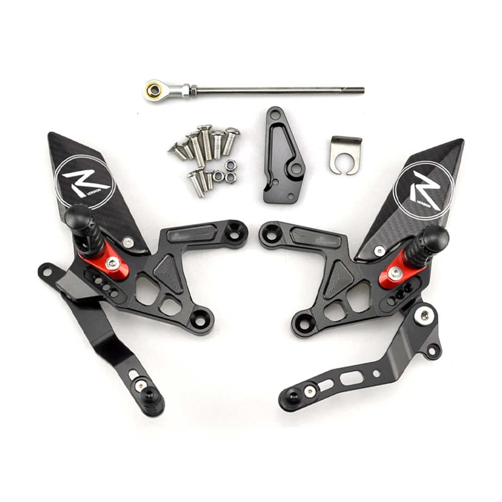 MTKRACING For KAWASAKI Z 900 Z900 2017-2023 Rear Sets Heighten Pedal Adjustable Rearsets FootPegs Shift Lever Brake Kit