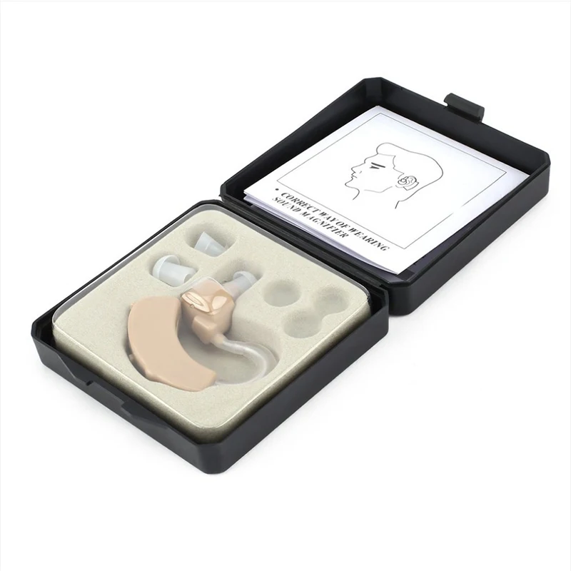 BTE Hearing Aid Ear for Deafness Sound Amplifier Adjustable Hearing Aids Portable Super Ear Hearing Amplifier for the Elderly 6