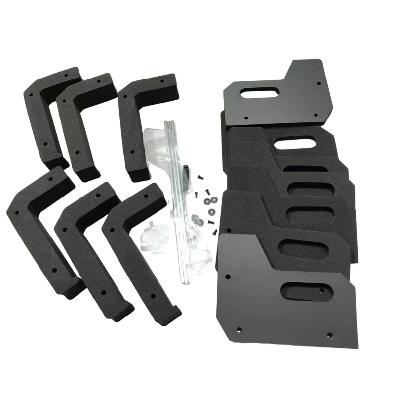 N0HA EVA Foam Handgun Rack Display Stand 6 Slot Handgun Holder Secure Organizers Universal Protective Holsters Durable 5