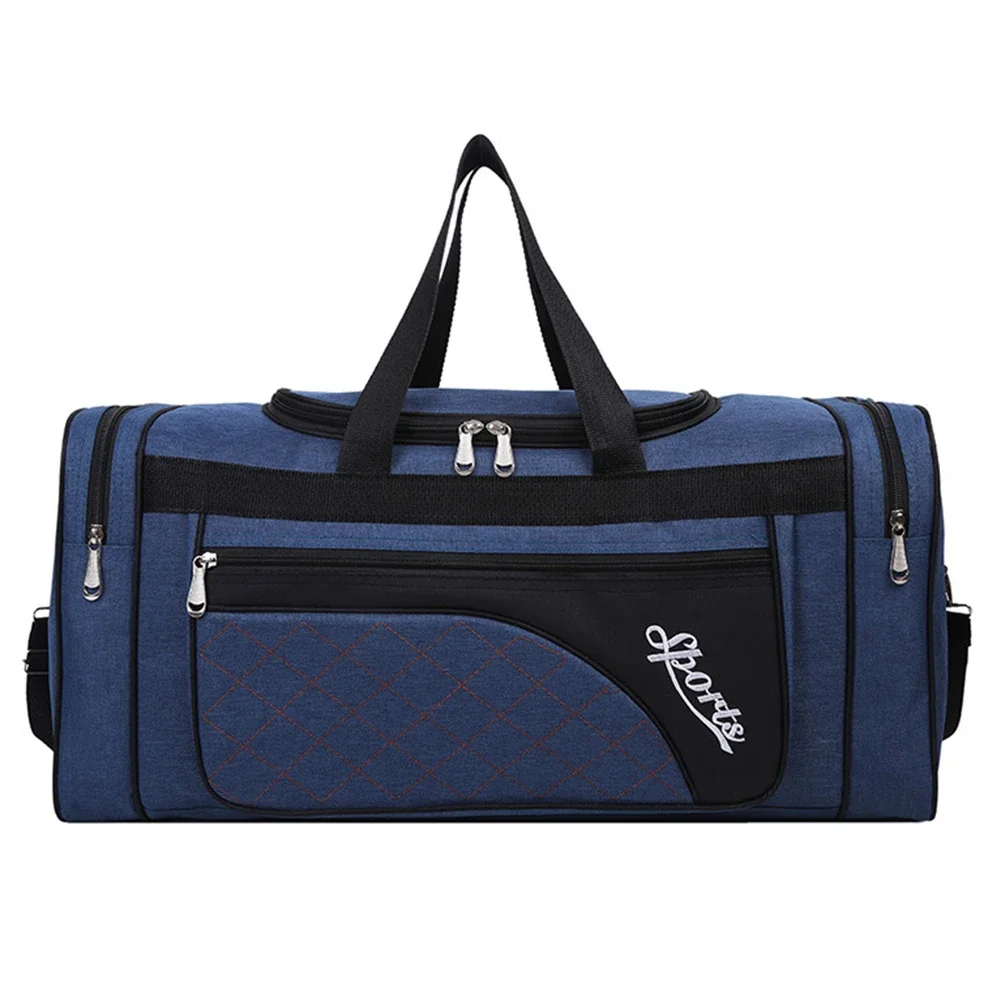 Oxford Dry Wet Separation Bags Large Capacity Portable Gym Bags Multifunctional Wear-resistant Side Zippers for Travel Swimming 4