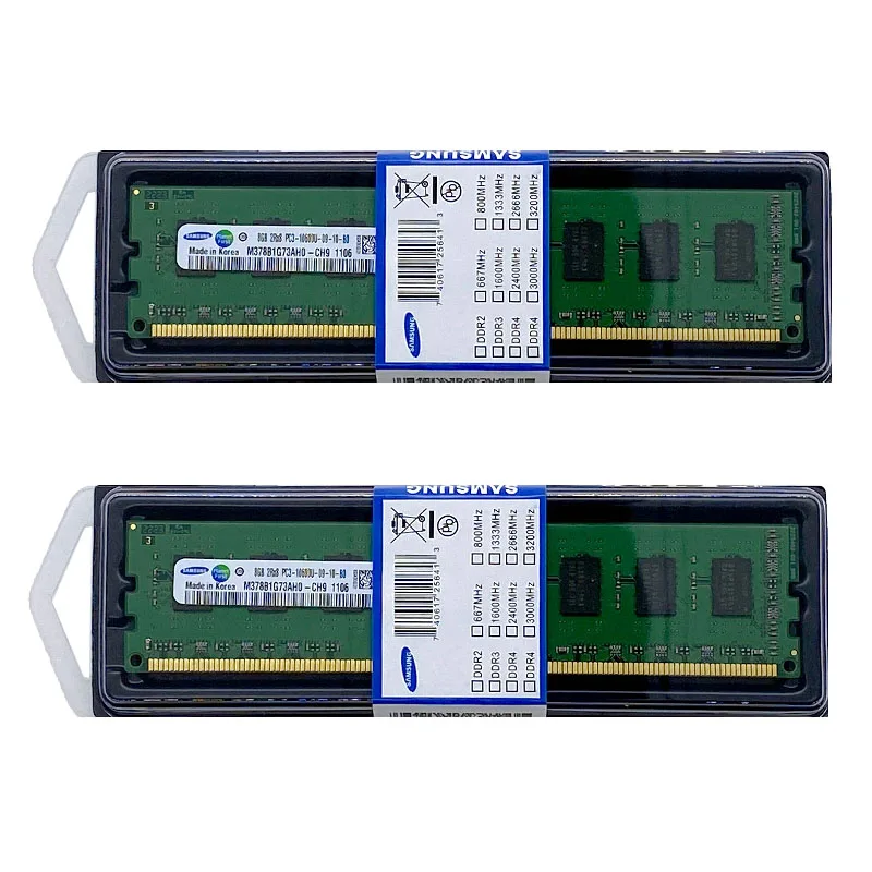SAMSUNG-Memória RAM de secretária, DDR3, DIMM, 8GB,