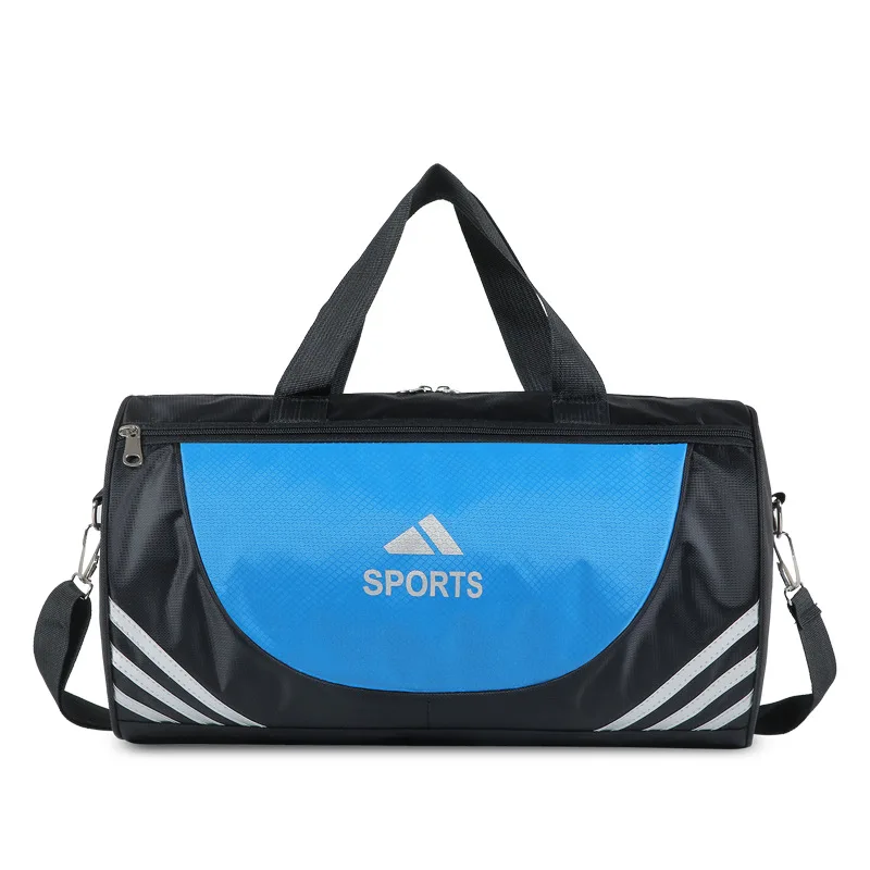 Handbag men's and women's sports yoga swimming fitness bag hand-held cylinder large capacity lightweight business travel bag