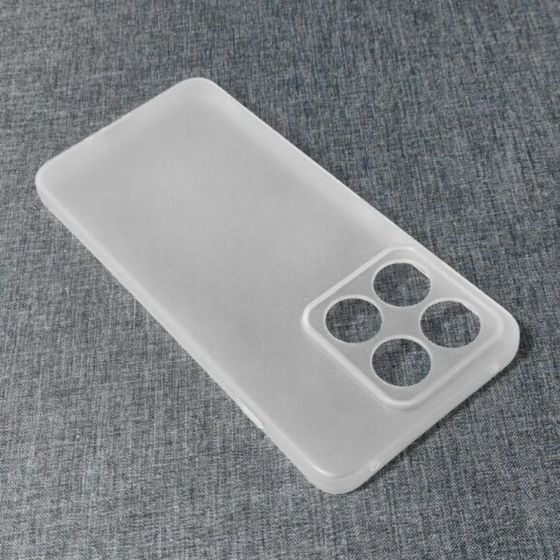 Frosted Black Soft TPU Protective Phone Case Shell