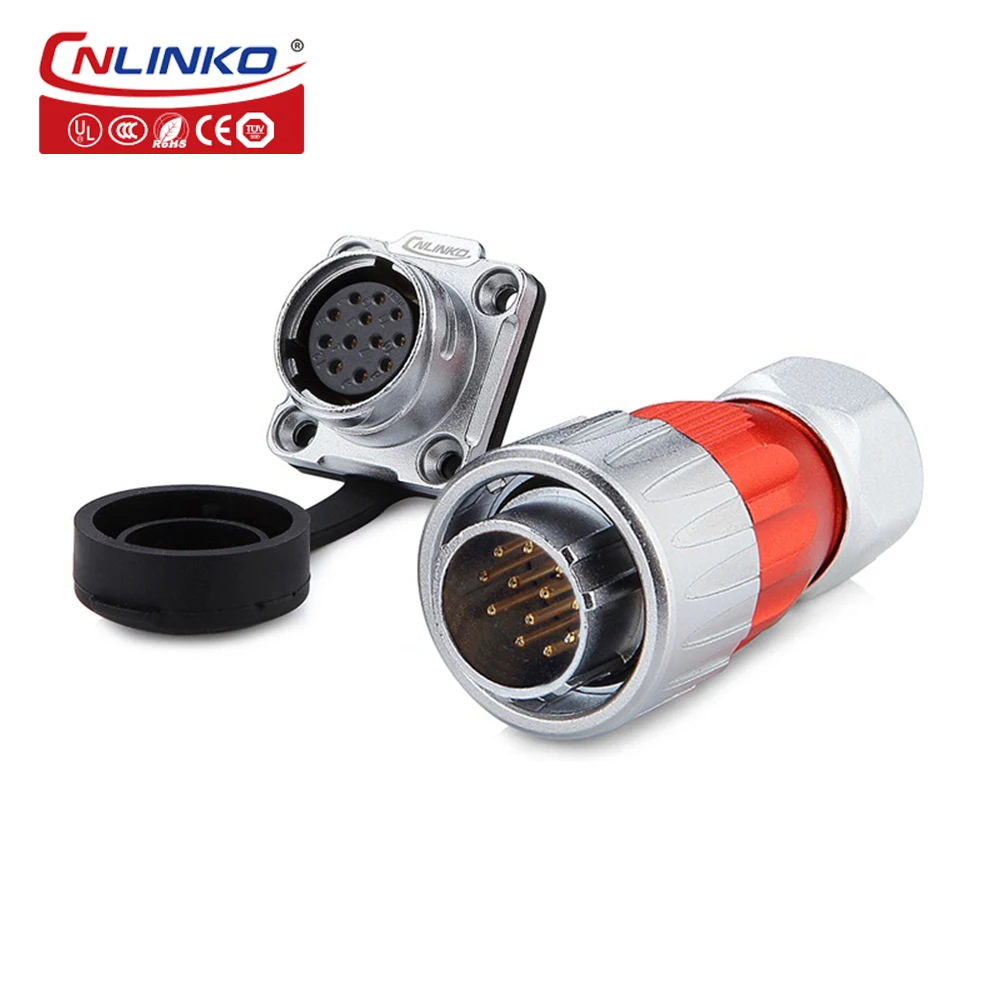 Connecteur étanche HE21 5 Broches - IP68, Pour Extérieur, Industriel, Solaire, LED