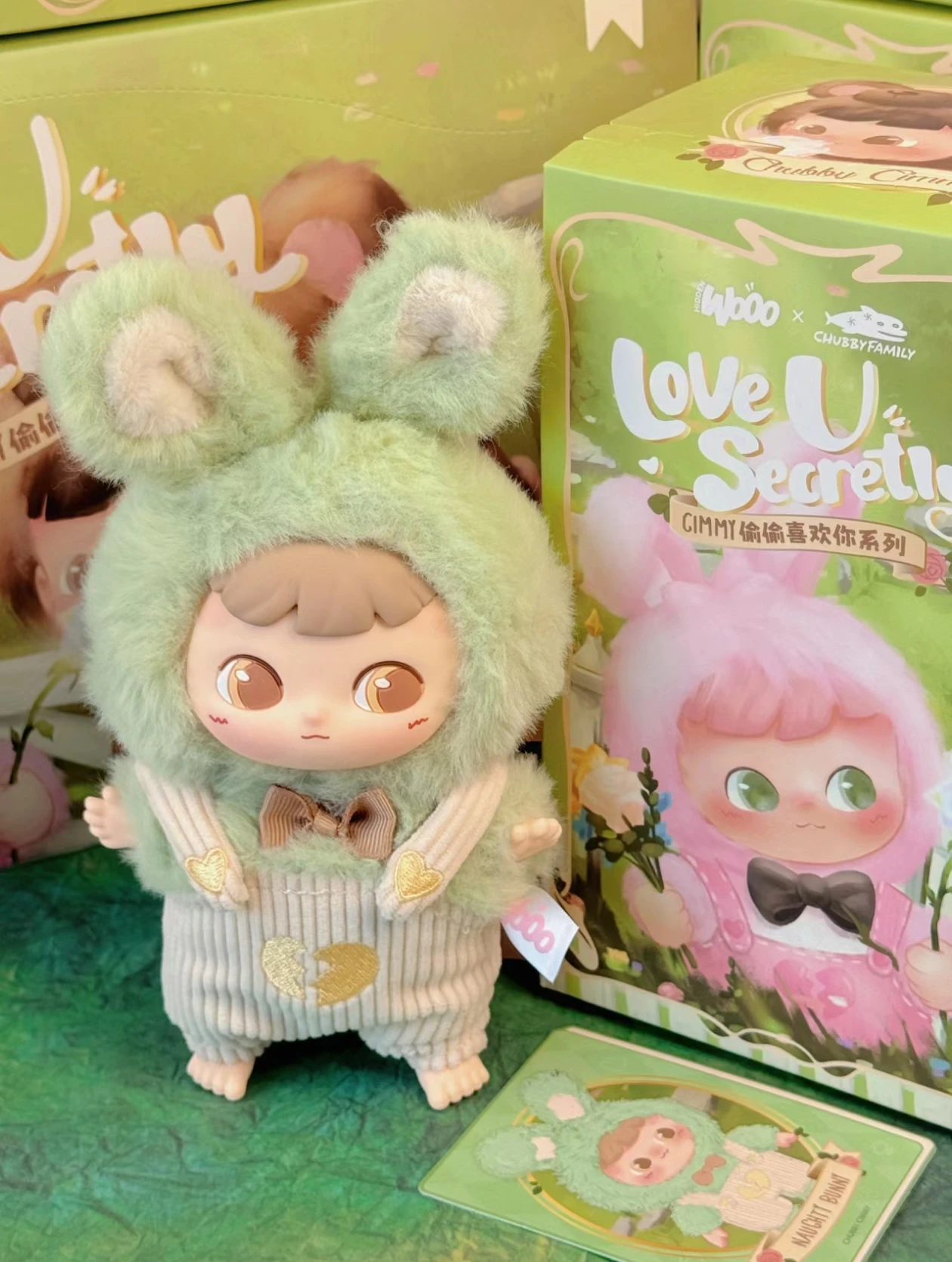 Chubby Cimmy Love U Secretly Blind Box Plush Mystery Box Pendant