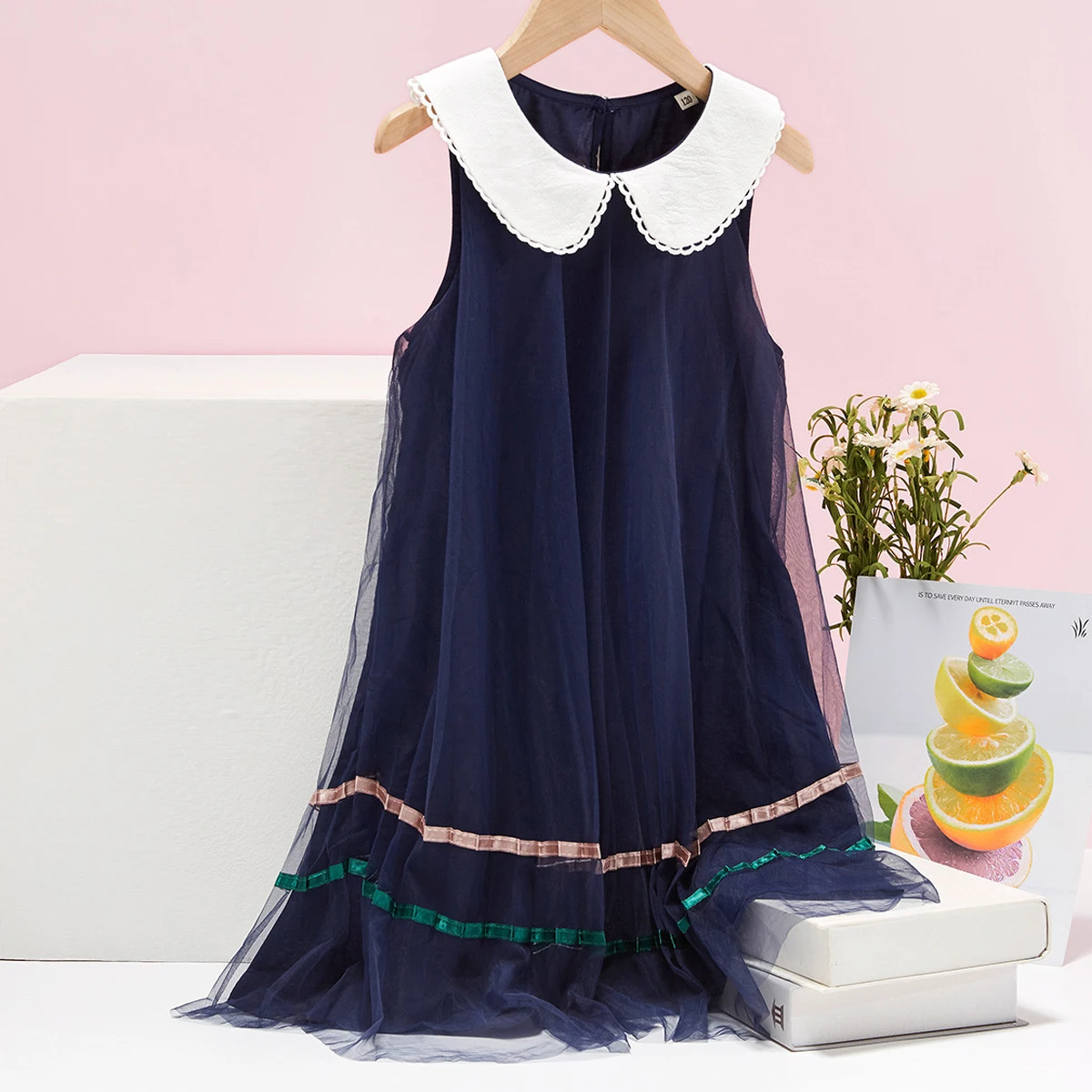 

Summer Kids Princess Dresses for Girls Party Dress Baby Children Clothes School Uniform Teenagers Costumes Sleeveless Outfits