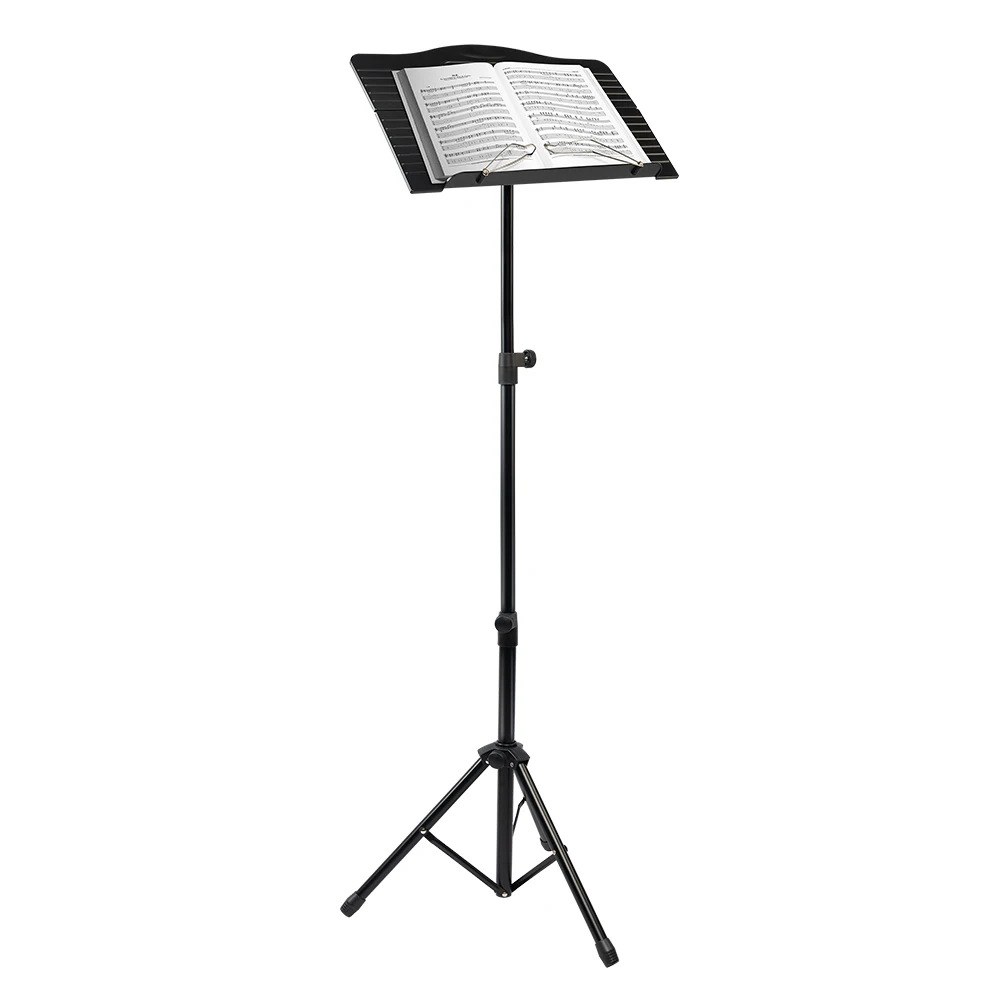 

JOYO GSS-04 Folding Music Sheet Stand Sturdy Aluminum Alloy Tripod Music Stands Holder Height Adjustable with Carrying Bag