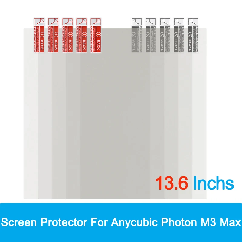 13.6 Inches Screen Protector For Anycubic Photon M3 Max 3D Printer