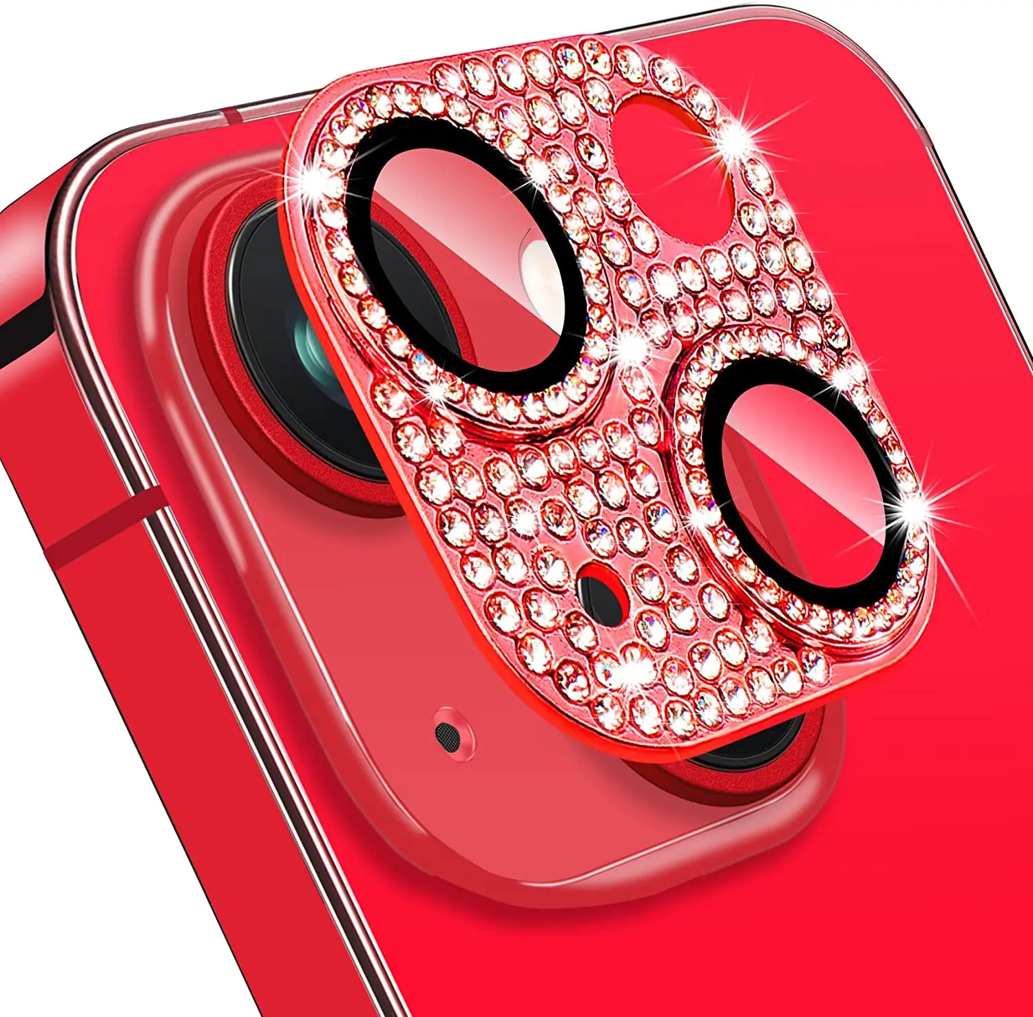 Glitter Diamond Camera Lens Protector Case Cover - Women's Phone Accessory