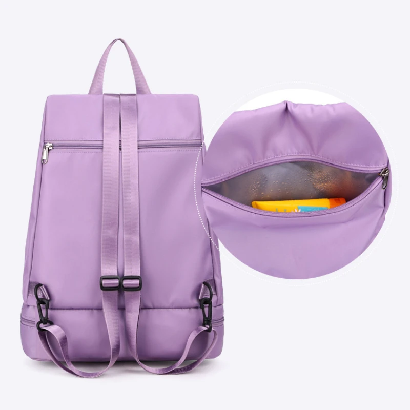 Wet Dry Separation Fitness Gym Bags Waterproof Swimming Bag Women Travel Yoga Sports Bag Men Basketball Soccer Pouch Backpack 4