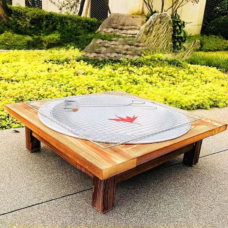 Bonfire Stove Outdoor Heater Courtyard Barbecue Picnic Table Portable  Camping Heating Stoves Patio Garden Carbon Heated System - AliExpress