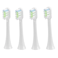4Pcs Replacement Toothbrush Heads for Xiaomi SOOCAS V1X3/X3U X1/X3/X5 Electric Tooth Brush Heads White
