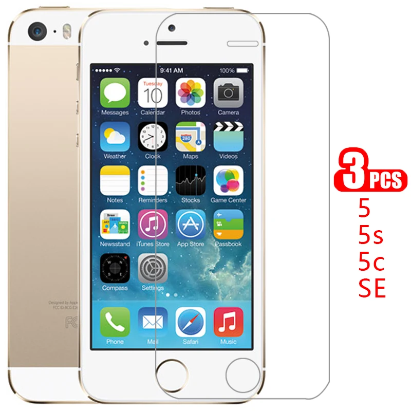 Vetro Temperato Protettivo Per Apple Iphone Se 5 S 5C 5 S C Proteggi Schermo Su Iphonese Iphone5S Film Glas 9H I Phone Ipone Iphon