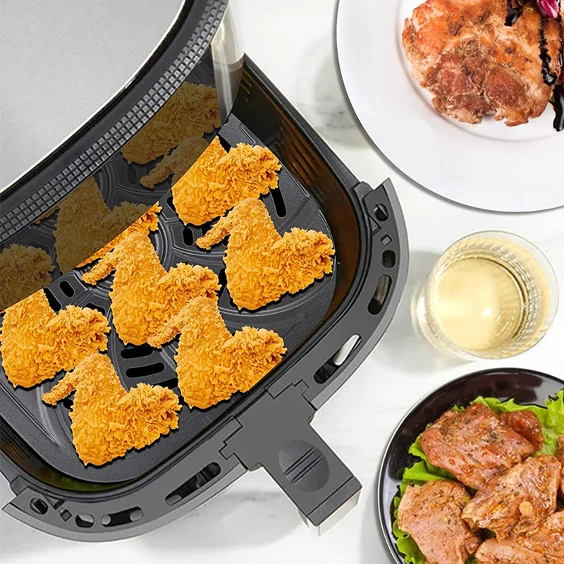 For Chefman RJ38-SQSS-8T-D 8QT Air Fryer Replacement Grill Pan Air Fryer Accessories Nonstick Removable Grill Pan