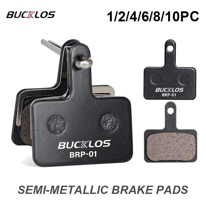 Bicycle disc brake pads MTB Bike Brake Pads Durable Hydraulic Disc Brake Pads fit B01S Semi-Metal MTB Road Cycling Wear Resistant Pad Part