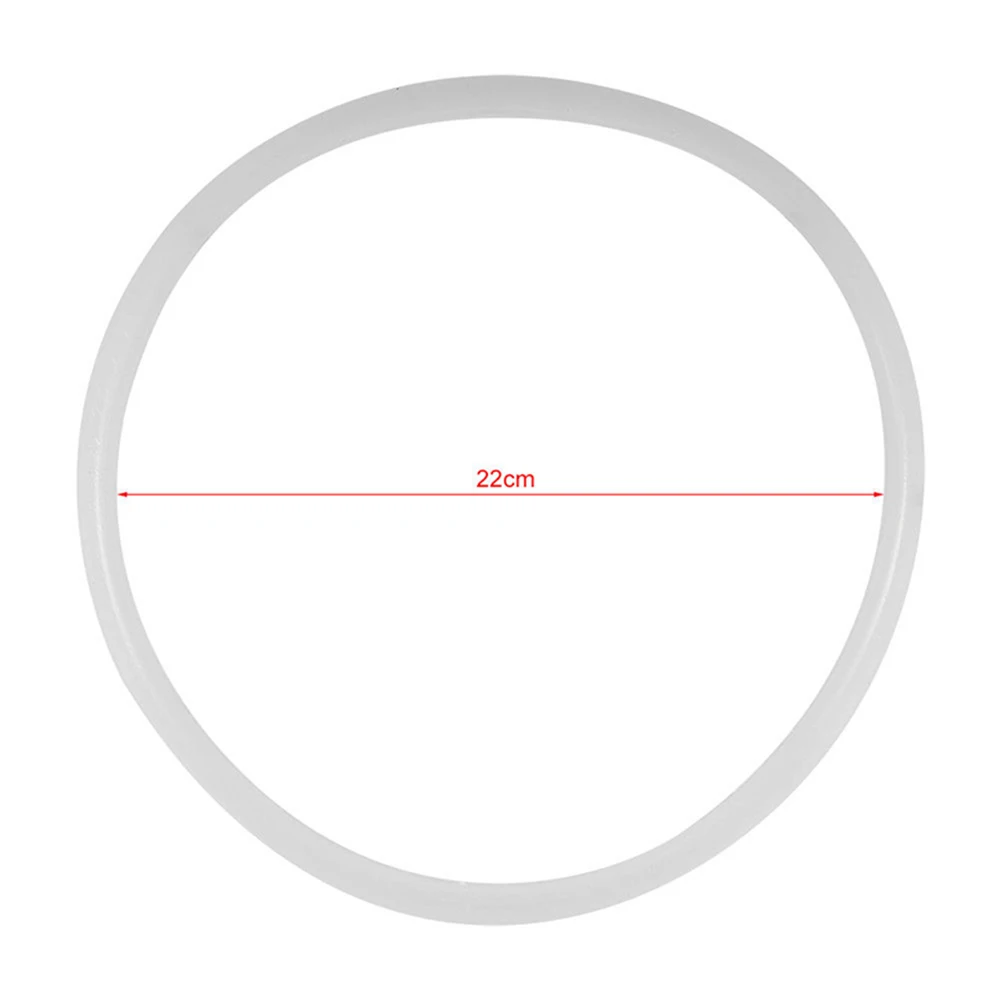 18-32cm Pressure Cooker Sealing Ring Replacement Parts Clear Silicone Rubber Gasket For Home Pressure Cooker Seal Ring