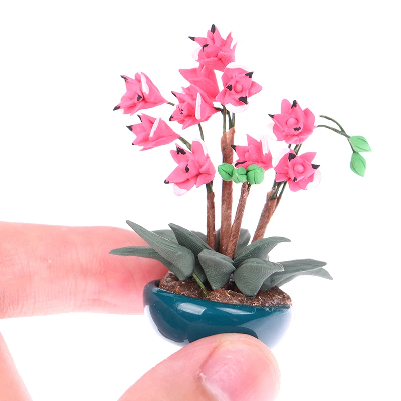 1:12 Simulatie Poppenhuis Miniatuur Scène Potplant... – Grandado