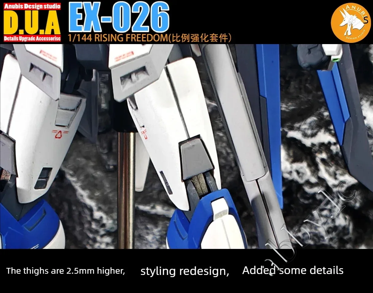 Resin Detail-Up Parts For HG 1/144 Calibarn Gundam - Anubis EX-022 Conversion Kit