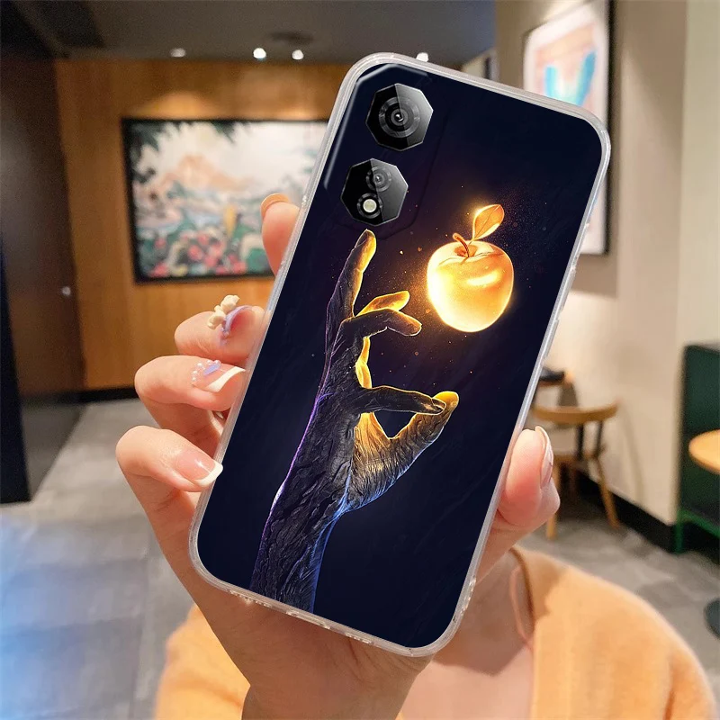 Transparent TPU Silicone Phone Case - Clear and Stylish Soft Protector