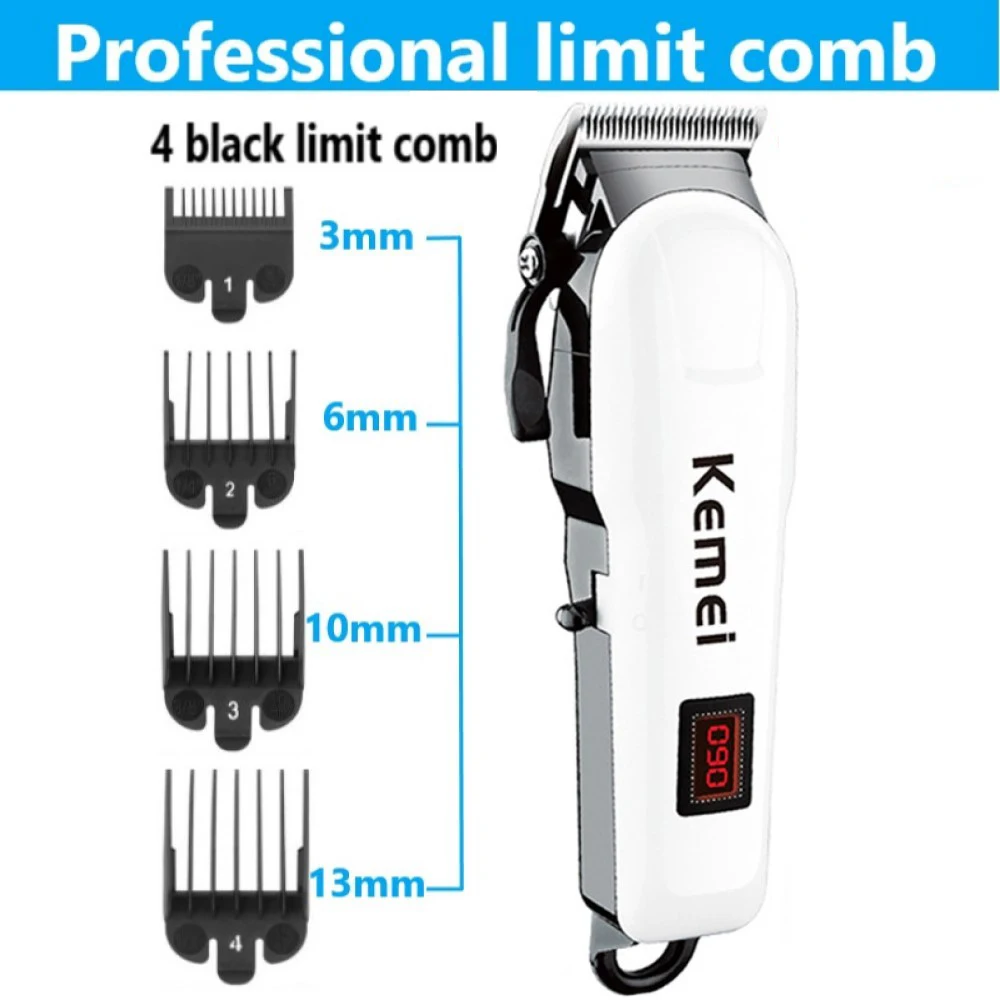 Electric Hair Clipper Hair Cut Maching Wireless Trimmer men Professional Clipper Machine Rechargeable Cut Barber 809A