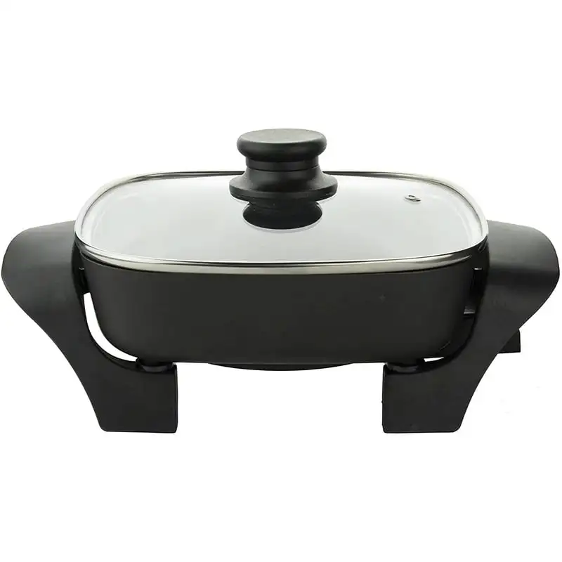 

Nonstick Skillet with Glass Lid Stainless pot 냄비 Cooking glass pot Big cooking pot stainless steel Big pot for cooking Cook
