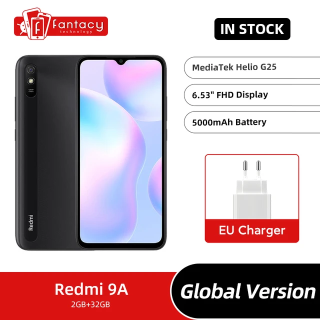 Global Version Xiaomi Redmi 9, Xiaomi 9a Mobile Phones